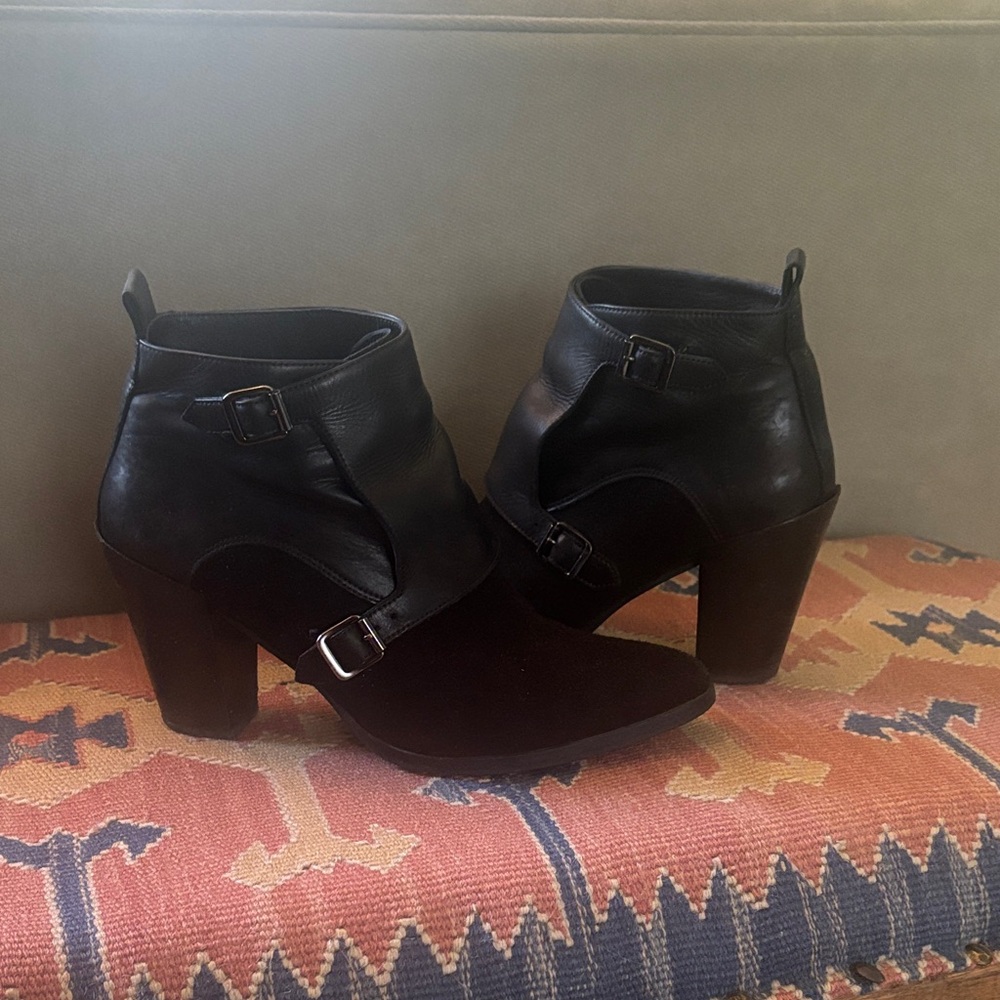 All Saints- Black Ankle Boots